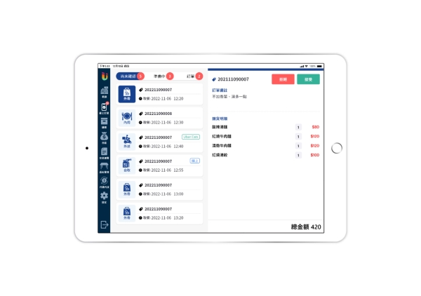 Ushow Pad餐飲 (iOS)：圖片 3