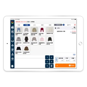 iPad POS系統-Ushow Pad-收銀主頁