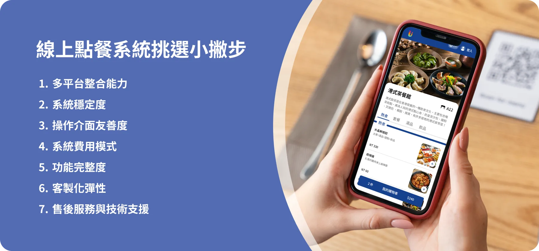 線上點餐系統 配圖1 線上點餐系統全攻略!4種點餐方式+熱門POS評比,導入前必看! - 1