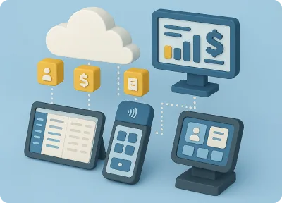 網頁式雲端後台-Ushow POS-遠端管理營運