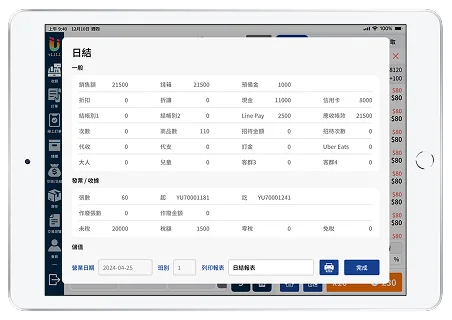 多元支付-整合主流電子支付、行動支付-日結報表